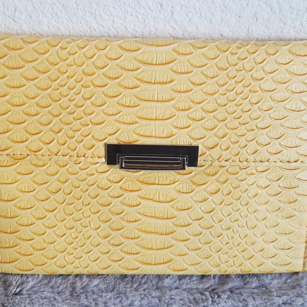 Yellow Clutch Purse - Picture 1 of 6
